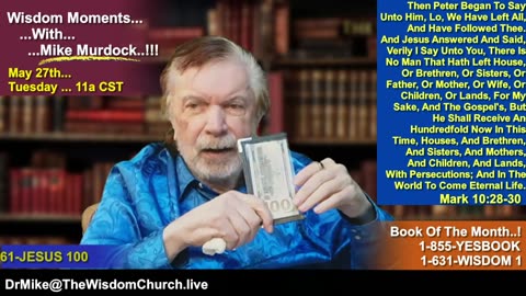Re-Air: Wisdom Moments With Mike Murdock..!!!