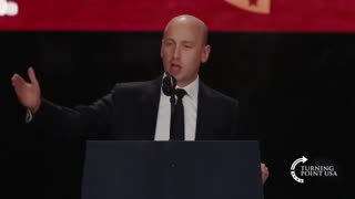 Stephen Miller Brings Down The House With Fiery Tribute To Charlie Kirk