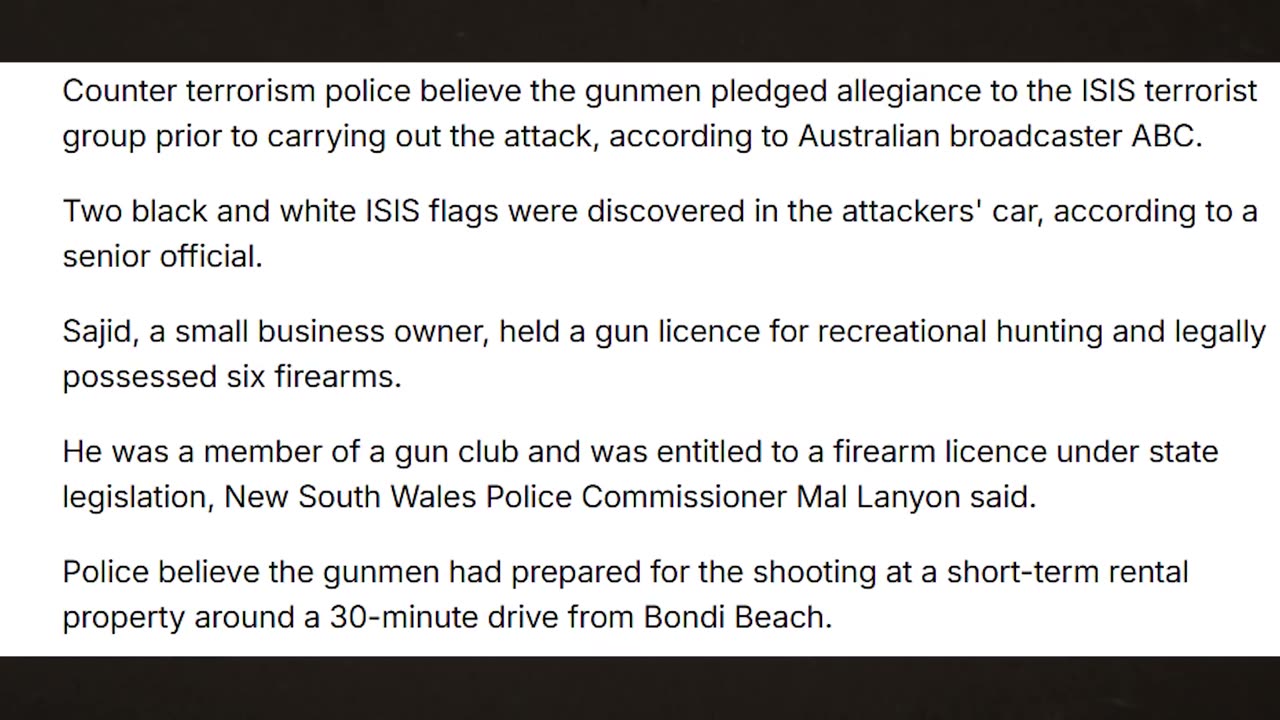 Bondi Beach Shooting Exposed: How Foreign Terror is Manufactured