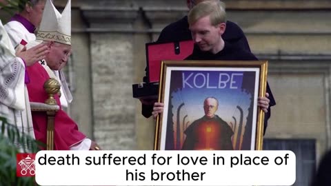 CANONIZATION OF MAXIMILIAN MARIA KOLBE