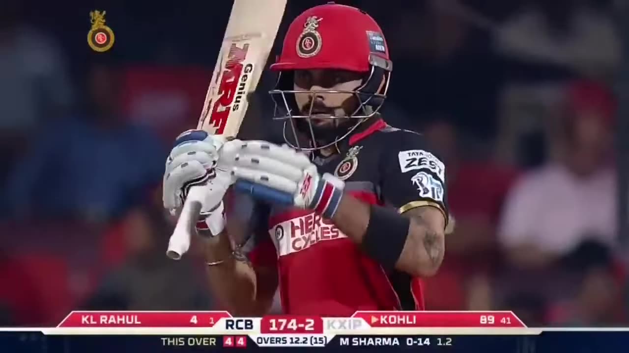 Virat Kohli's century at IPL