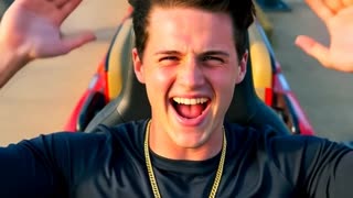 ALMOST AT THE TOP OF THE ROLLER COASTER!