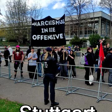 ANTIFA - Stuttgart 22.03.2025 - Gegenprotest