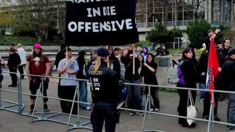 ANTIFA - Stuttgart 22.03.2025 - Gegenprotest