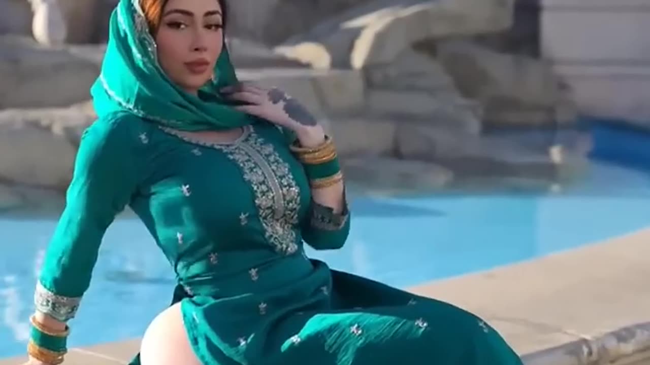 Dubai Princesses Shiekha Beautifully Hijab Look #shorts