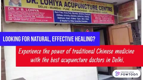 Discover the Best Acupuncture Doctors in Delhi!