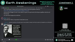 Earth Awakenings - Livestream 1 - #3356