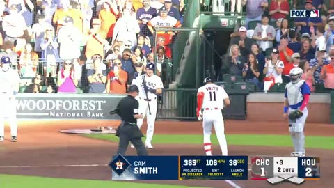 Cam Smith wins the 10-pitch battle and hits ANOTHER home run against the Cubs!