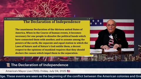 America's Mayor Live (705): Celebrating America's 249th Independence Day