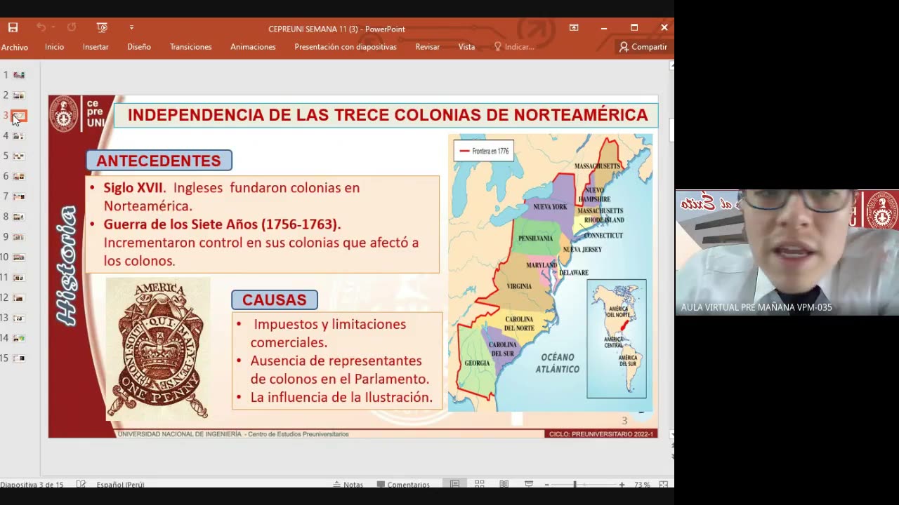 CEPRE UNI 2022 - 1 | Semana 11 | Historia