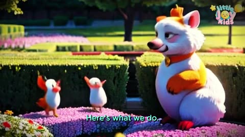 Funny Friends in the Garden | Little Joy Kids 3D Animated Cartoon