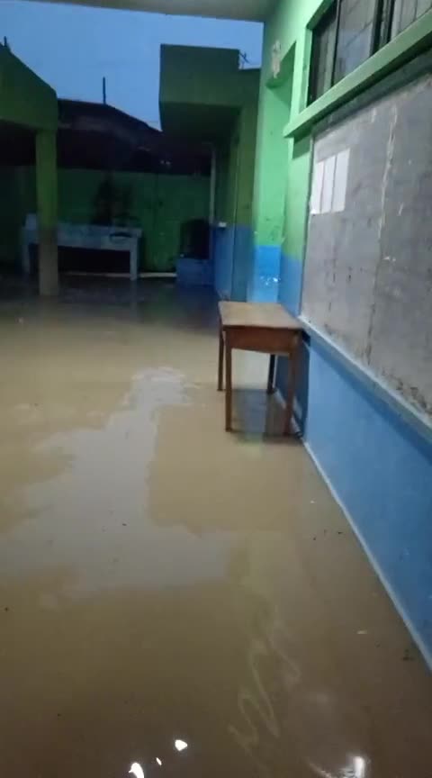 Inundaciones en colegio de Cartagena
