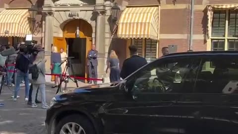 Inloop Ministerraad bij Algemene Zaken in Den Haag vrijdag 9 juni 2023