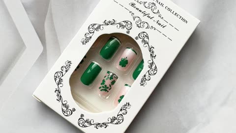 💅 Coffin Press-On Nails – Yellow Bee & Flower Design 🌼🐝
