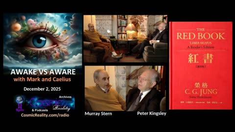 AWAKE VS AWARE 12/2/25 - Murray Stern & Peter Kingsley on Jung's Red Book