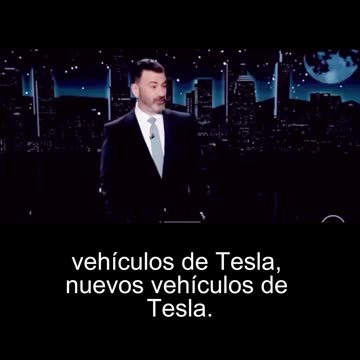 Jimmy Kimmel and his audience mock domestic terrorism against Tesla