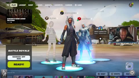 🔴 #Live [GR/EN] 🎮: Fortnite dike mu!!! | Follow me @ social: @DJCokeOfficial | !addme !social |