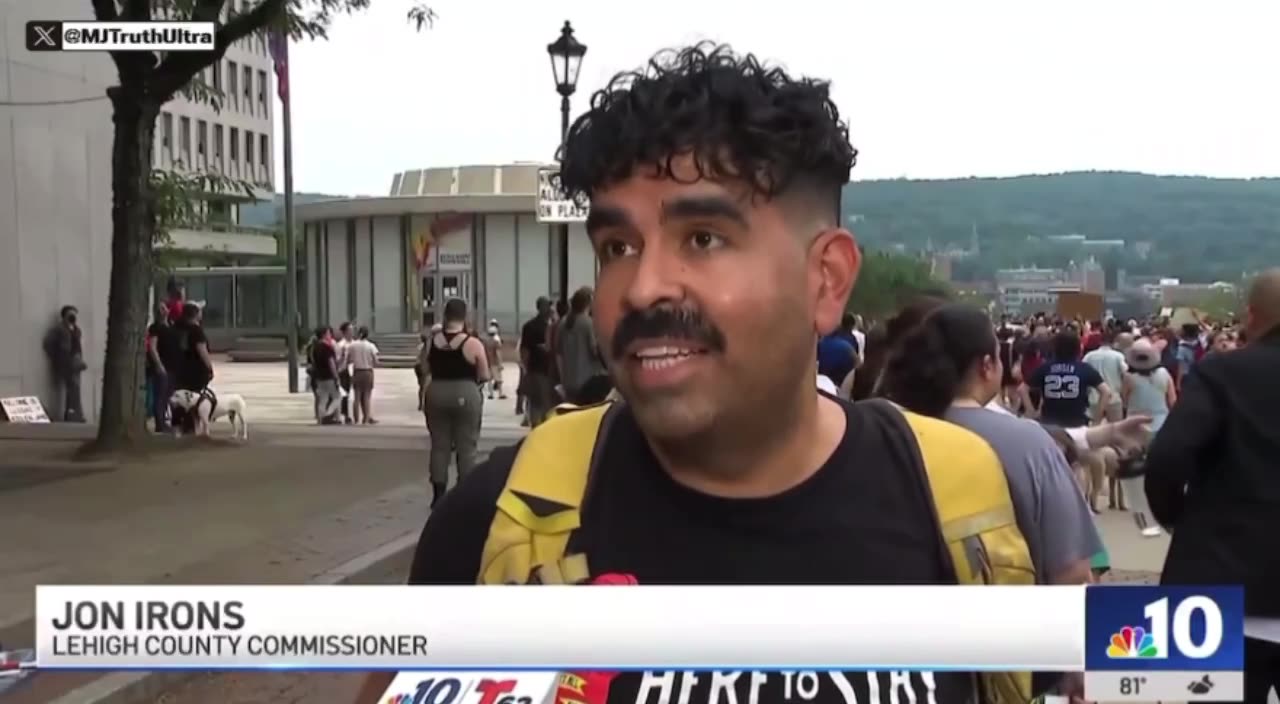 Lehigh County Commissioner is instructing citizens to stand in front and block ICE