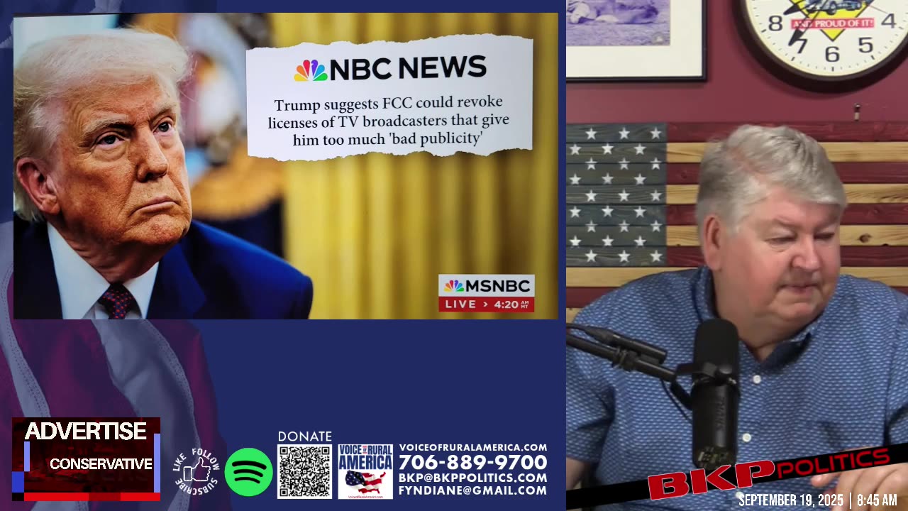 LIVESTREAM - 8:00am ET - Voice of Rural America with BKP