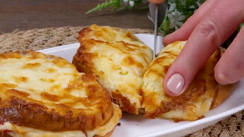 Simple and delicious sandwich recipe! Nobody knows this recipe! Cheap and easy 🥪