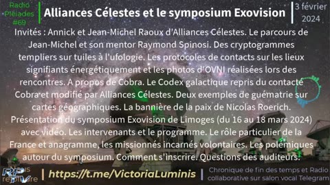 Radio Pléiades sur Rumble