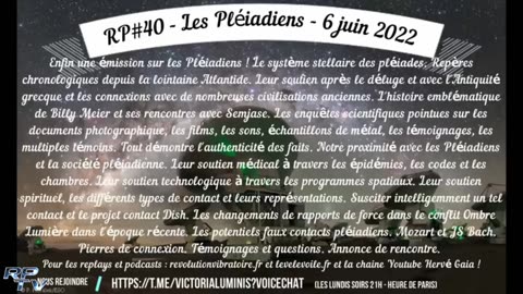 Radio Pléiades sur Rumble