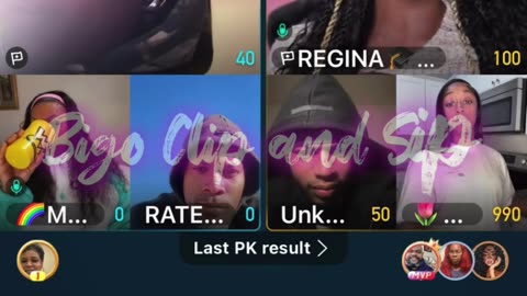 Team PK 21 MuvaCandy RatedR Liyah Unknown SueWoo 12/7/25 #bigoclipandsip