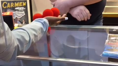 Crowd Gasps At Multiplying Magic Trick
