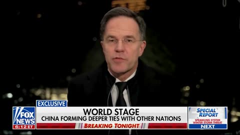 NATO Secretary General Warns China’s Investments Come With Strategic Strings Attached