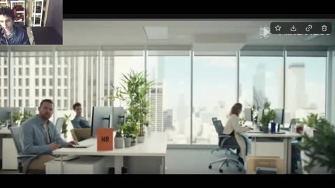 Woman Quits Her Employee Job At An Office With Comedic Style Fake Funny Parody Video