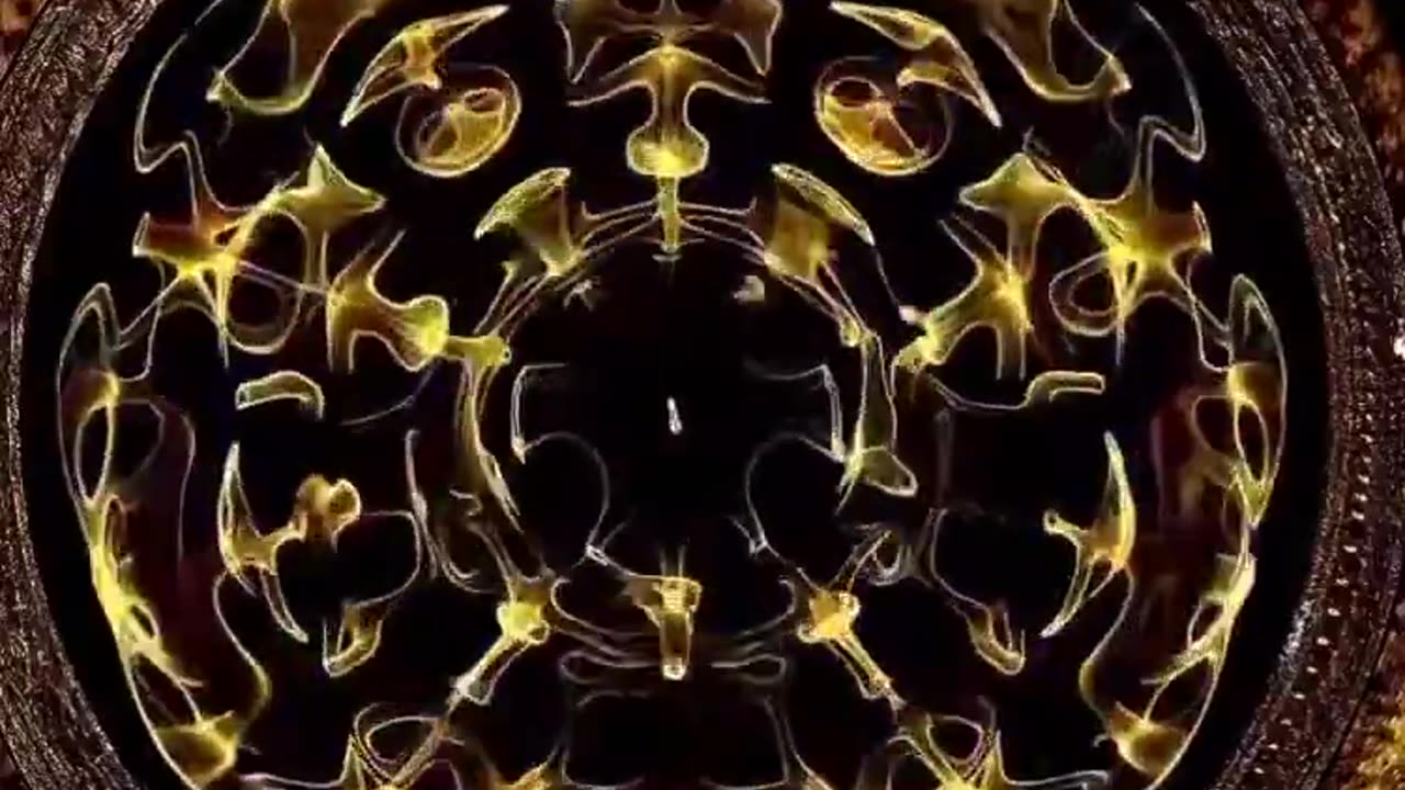 Cymatics…just sound, water, light