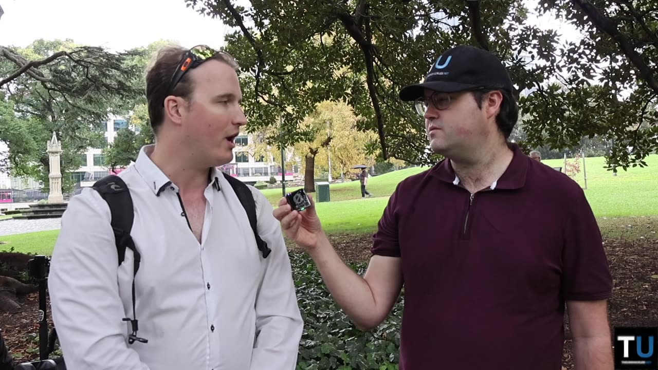 Melbourne Freedom Rally - Harrison McLean Interview