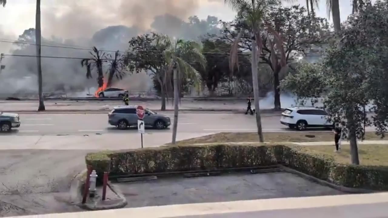 JUST IN: 3 Dead After Plane Crashes in Boca Raton After Bizarre Flight Path