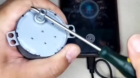 synchronous motor experiment🔋💯|| #experiment #gearmotor #diy #shorts #shortvideo