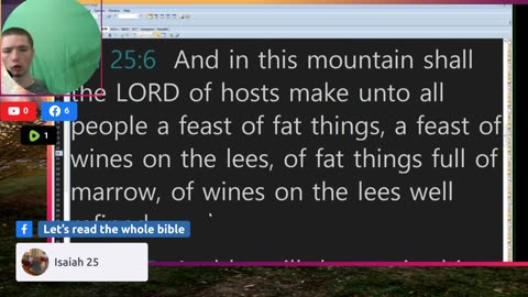Let's Read the Whole Bible Y'all!! 08/25/2025