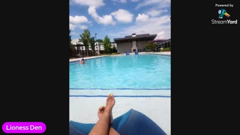 ATL POOLSIDE ALLLLL DAY 🏝👙