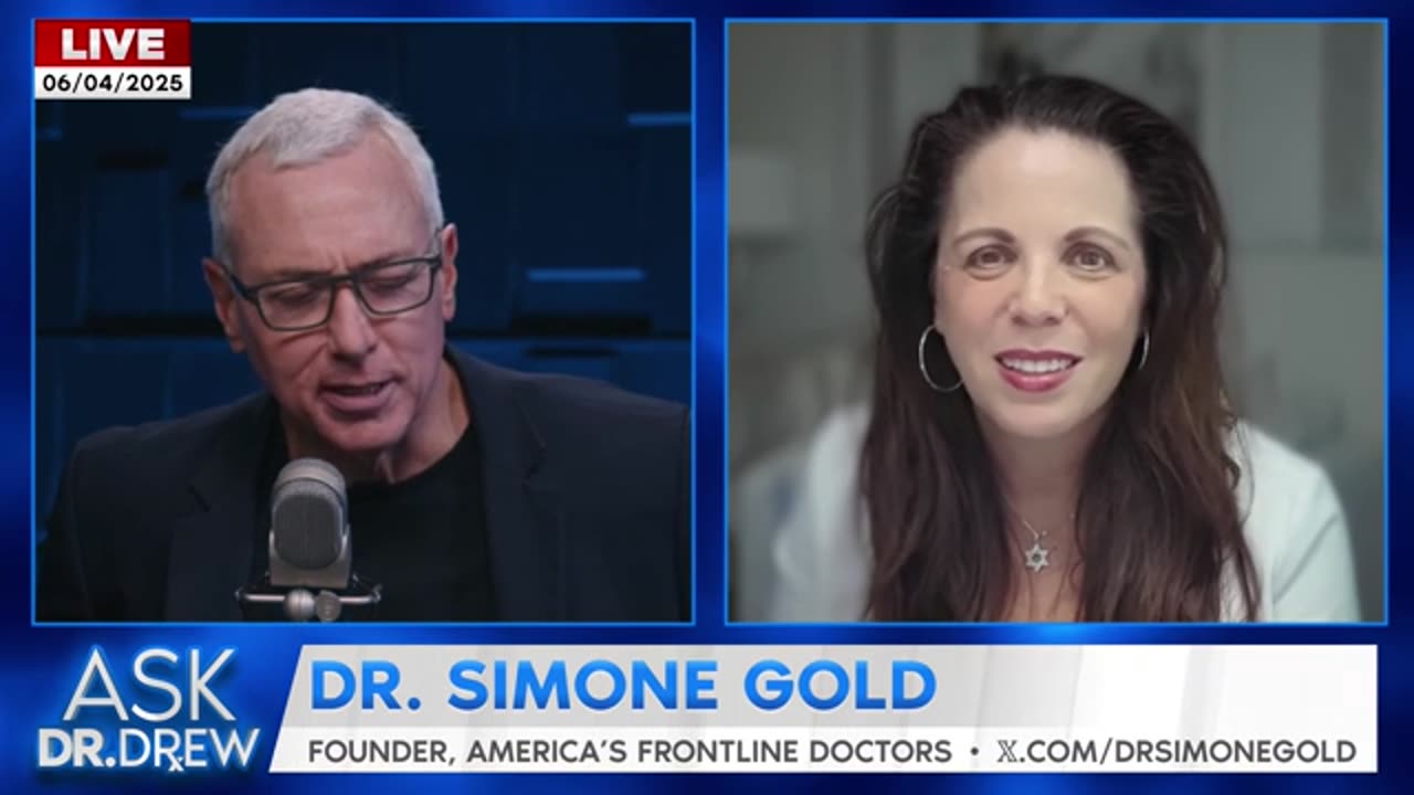 МАХА-шок_ FDA одобряет новую мРНК-вакцину от Moderna, Доктор Симона Голд Доктор Дрю