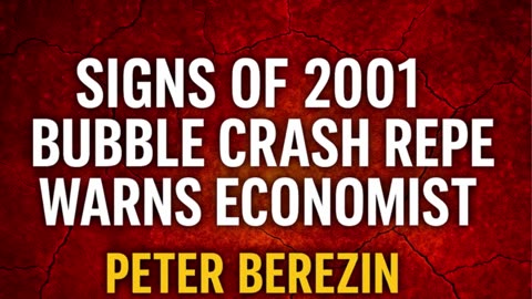 The 2001 Crash Is Happening Again ⚠️ Peter Berezin Sounds the Alarm!