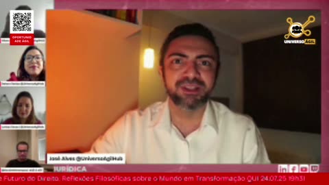#AgilidadeJuridica EP86 Direito do Futuro e Futuro do Direito: Reflexões Filosóficas sobre o Mundo em Transformação QUI 24.07.25 19h31