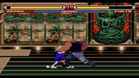 Kunio kun Nekketsu School Fighters Arcade Abobo Fight 1