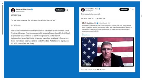 Genral Flynn talks treason