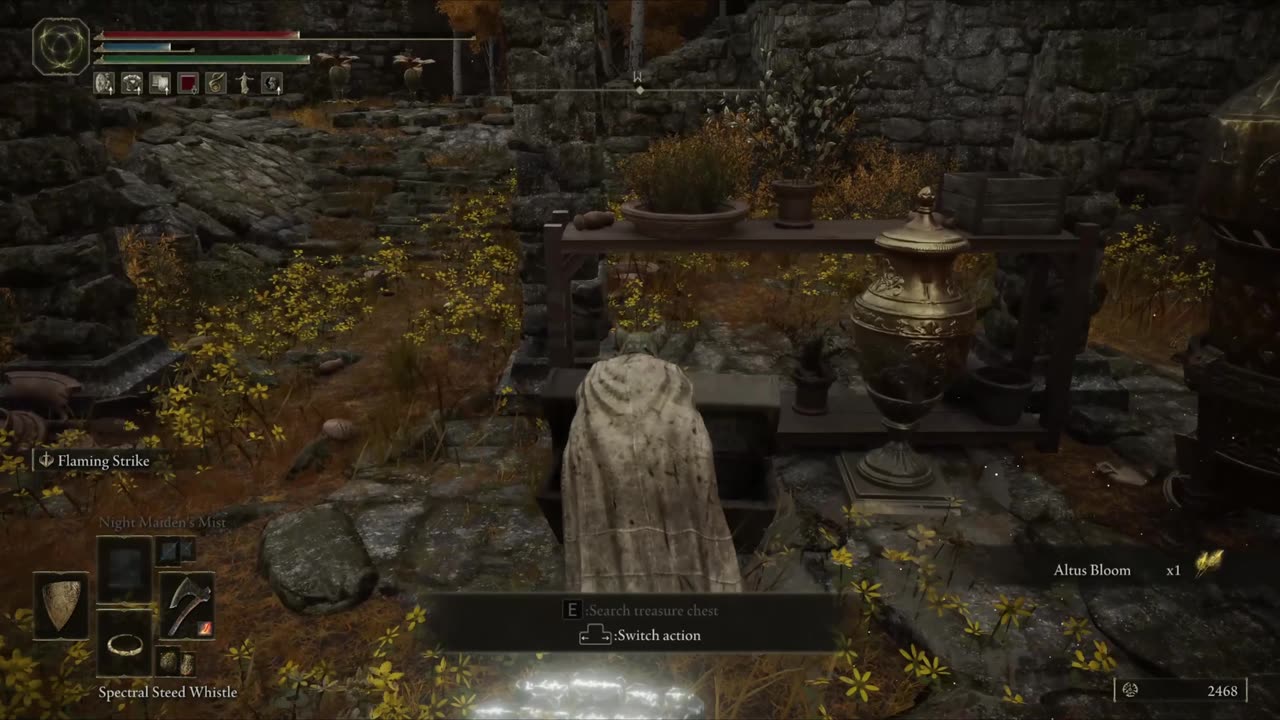 Elden Ring PC | Perfumer's Cookbook [1] location from Abandoned Coffin site of grace #gaming #shorts