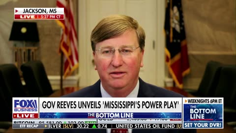 Mississippi governor Tate Reeves unveils new energy plan