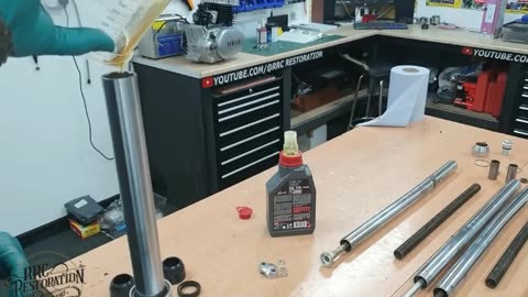 Fixing a Motorcycle Starter Motor