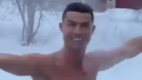 Ronaldo Fun time of ice water