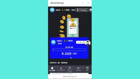 BIG MINING MINI APP BOT TELEGRAM IMINERMINING