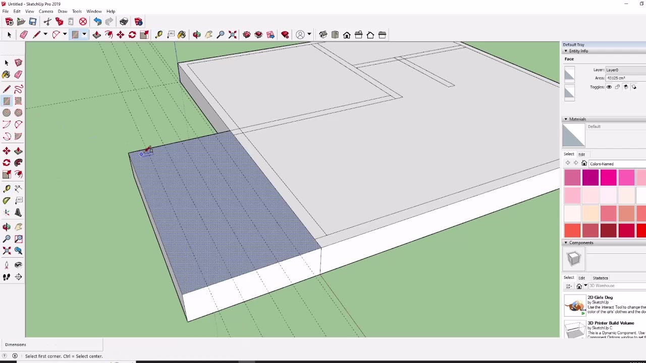 tutorial design house size 6 x 6 meters 5