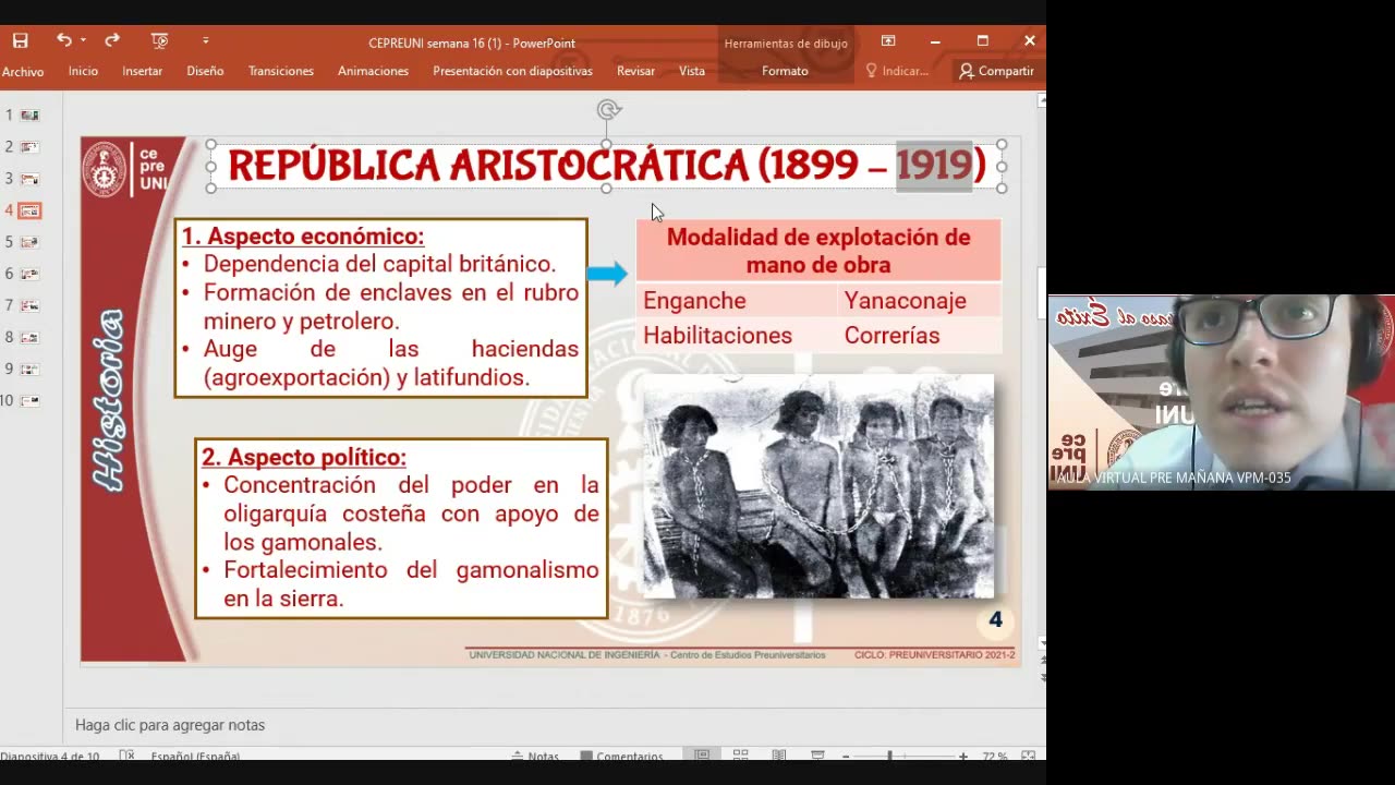 CEPRE UNI 2022 - 1 | Semana 16 | Historia