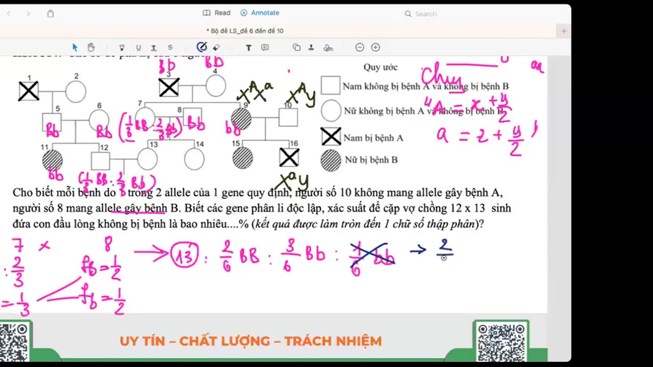 SINH BUỔI 22: LUYỆN ĐỀ