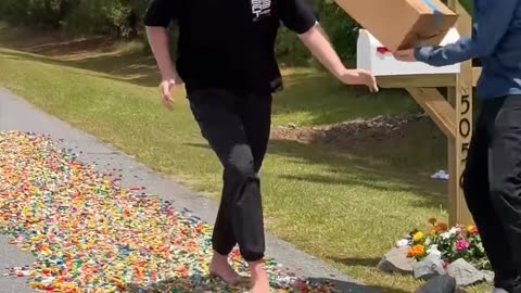 Running box level Mrbeast #mrbeast #Rumble #Mrbeast #shorts